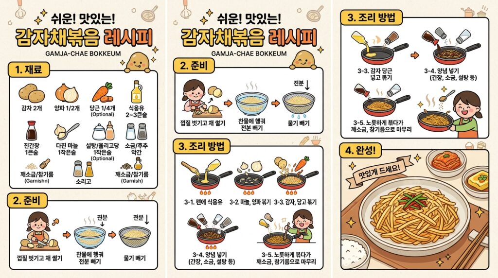 감자채볶음_레시피_한국어_인포그래픽_으로출력해줘_202606292129