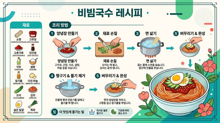 비빔국수_레시피_한국어_인포그래픽_으로출력해줘_202606152325