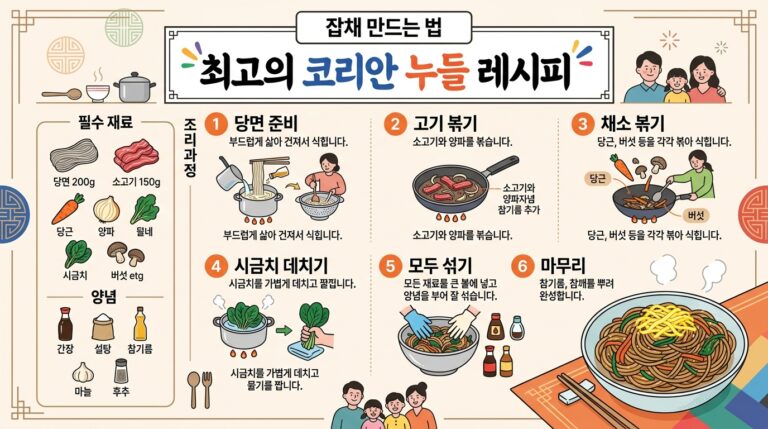 잡채_레시피_한국어_인포그래픽_으로출력해줘_202606192214